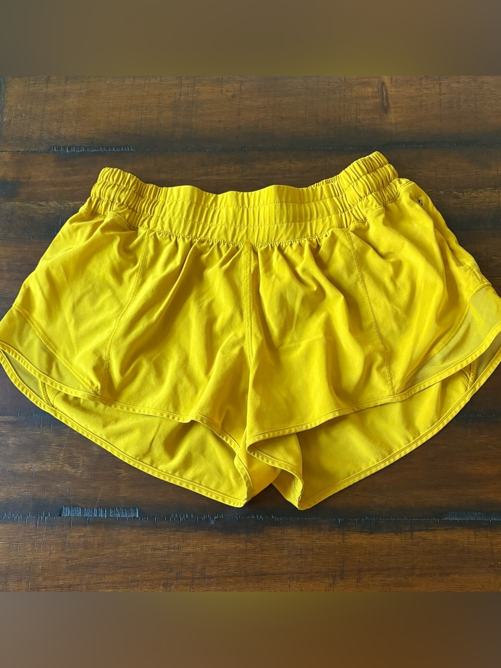 lululemon athletica Bright Yellow Athletic Shorts
